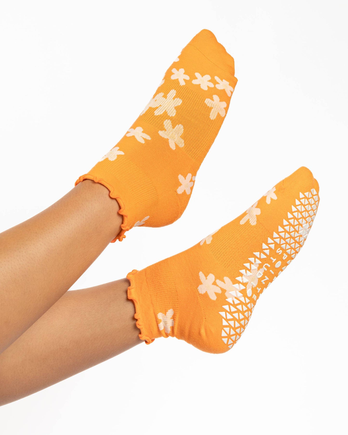 Bloom Quarter Grip Sock