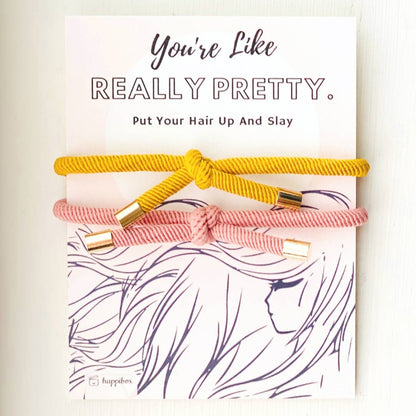 Really Pretty Double Elastic Hair Tie