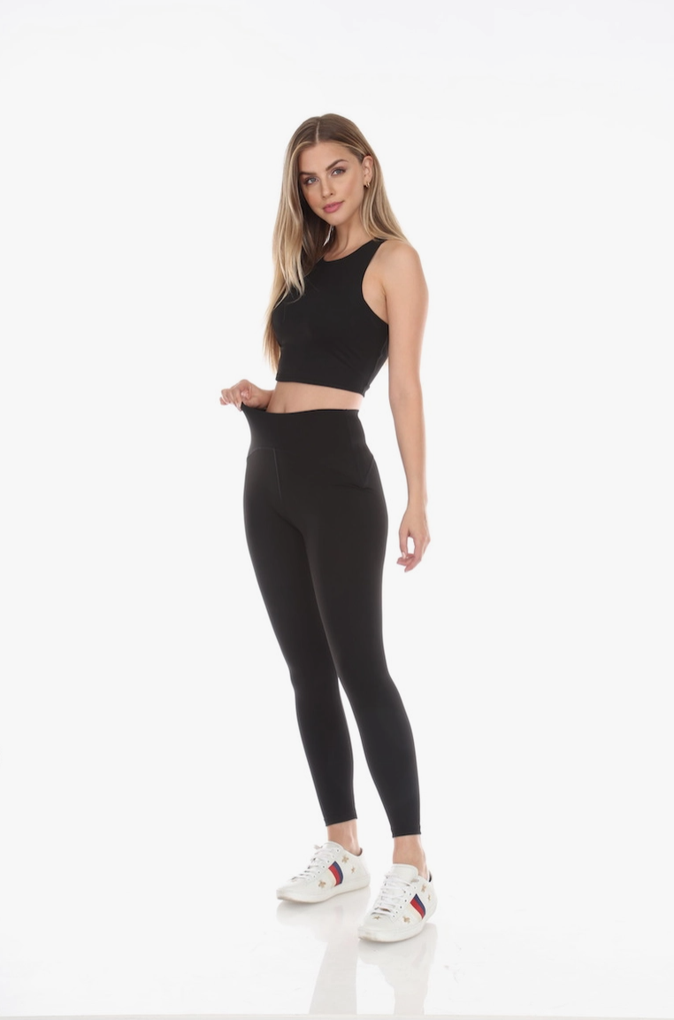 Classic Tummy-Tuck Active Leggings