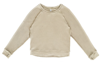 Esther Long Sleeve Rib Top