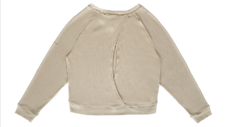 Esther Long Sleeve Rib Top