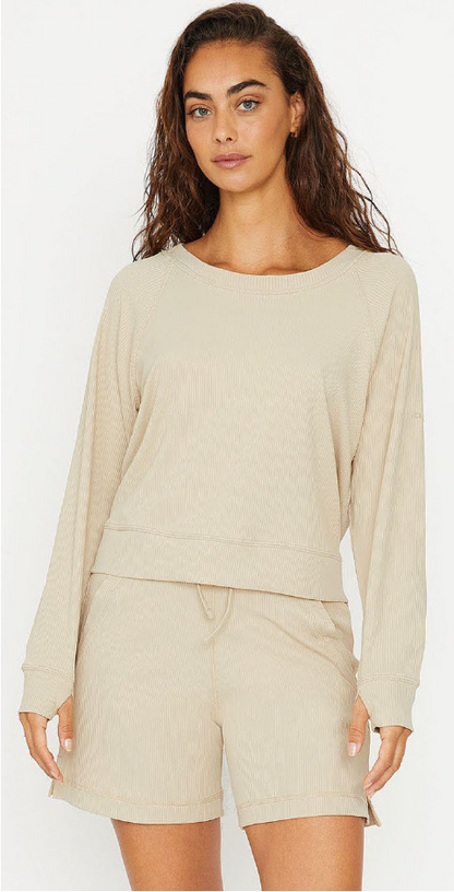 Esther Long Sleeve Rib Top