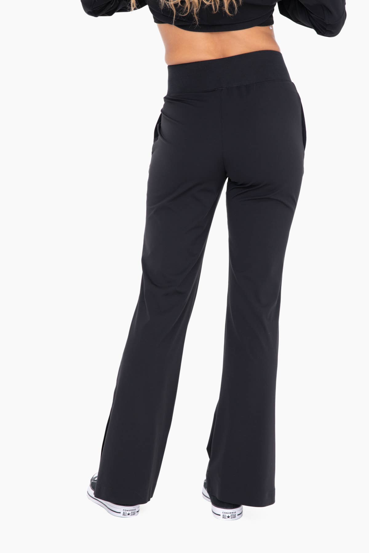 Graphene-Blend Wide Leg Active Pants