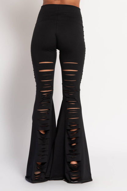 Jimi Laser Cut Bell Bottoms